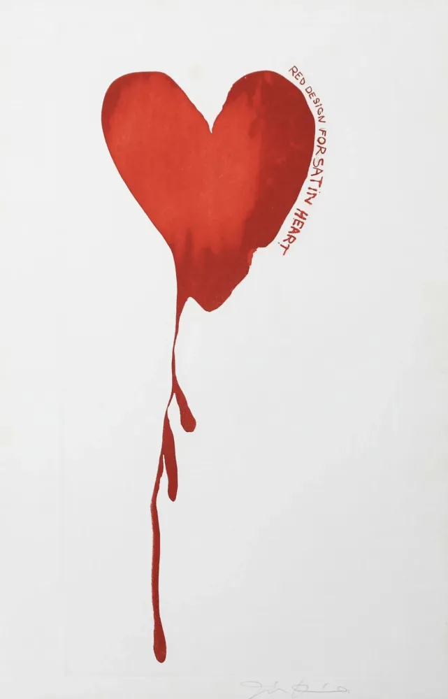 Stich Dine - Red Design for Satin Heart 