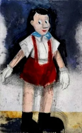 Stich Dine - Red Pants II