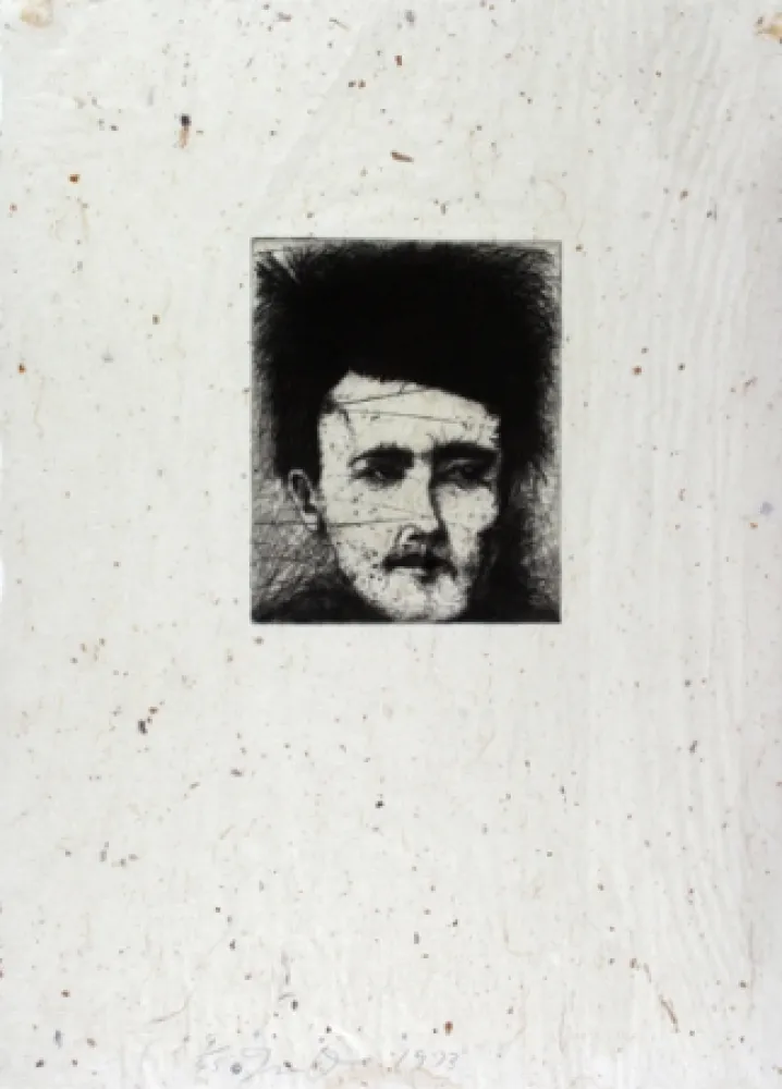 Stich Dine - Rimbaud - Alchemy on Japanese Paper