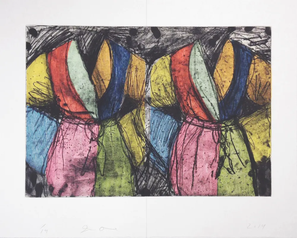 Holzschnitt Dine - The Soft Ground