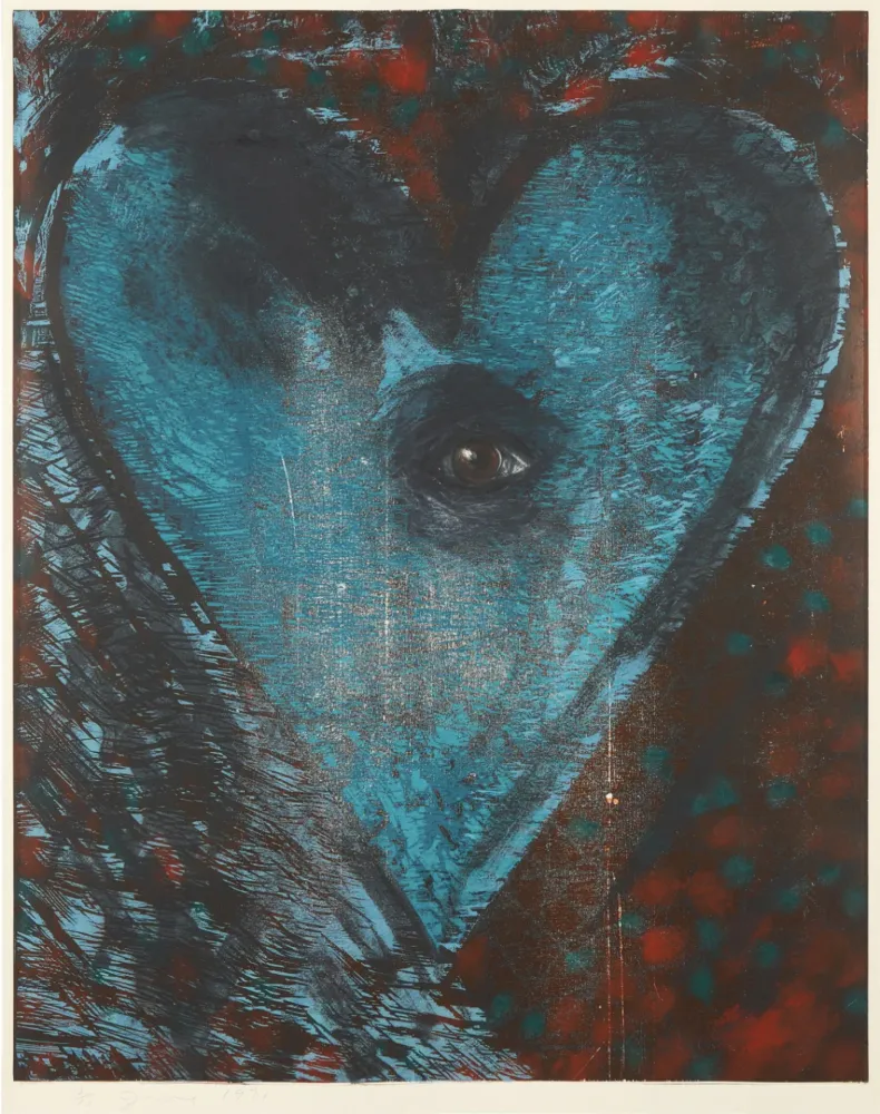 Holzschnitt Dine - The Woodcut Self