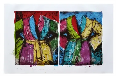 Keine Technische Dine - Two Florida Bathrobes