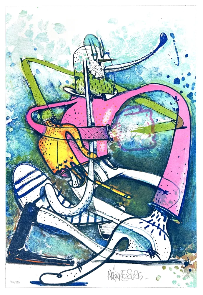 Lithographie Dizac - Sans titre 4