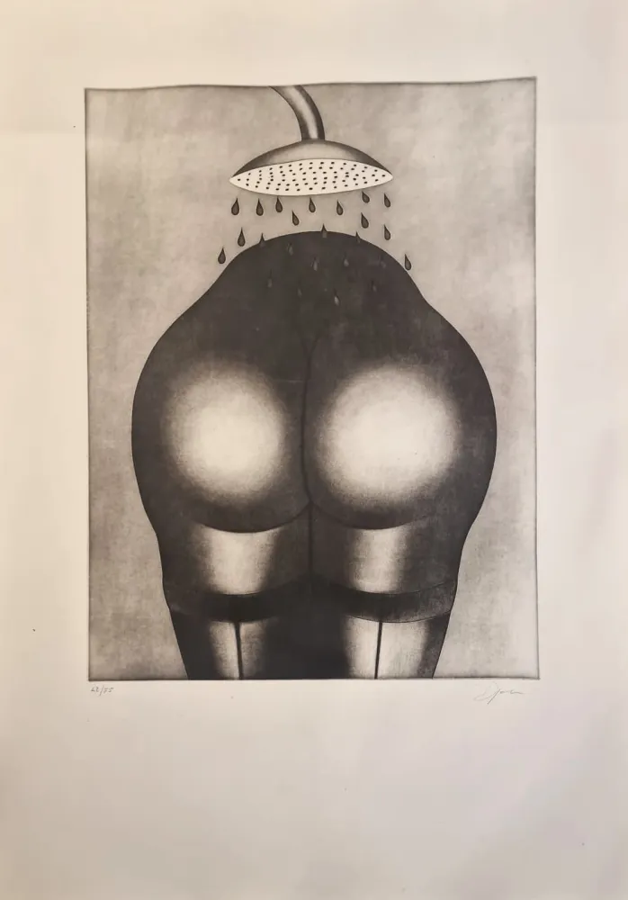 Radierung Djak - Senza titolo