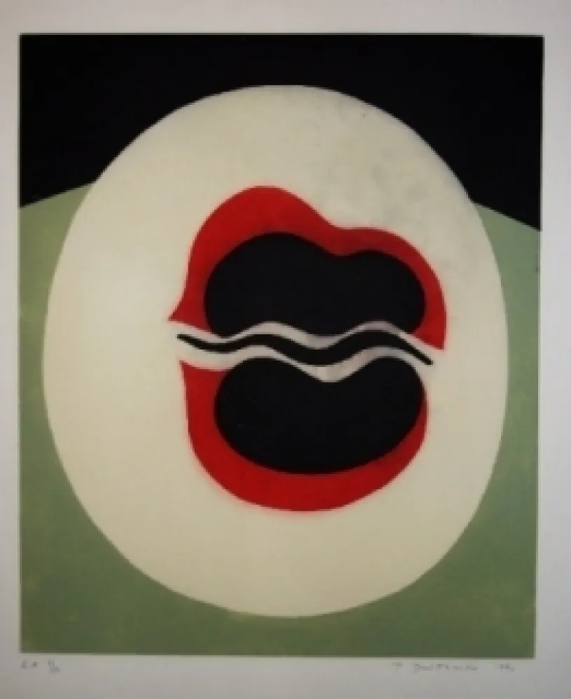 Radierung Und Aquatinta Dmitrienko - La belle japonaise