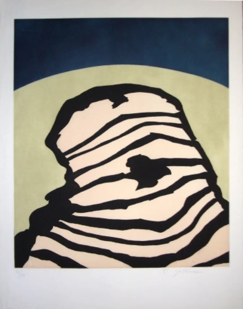 Radierung Und Aquatinta Dmitrienko - L'homme d'ailleurs