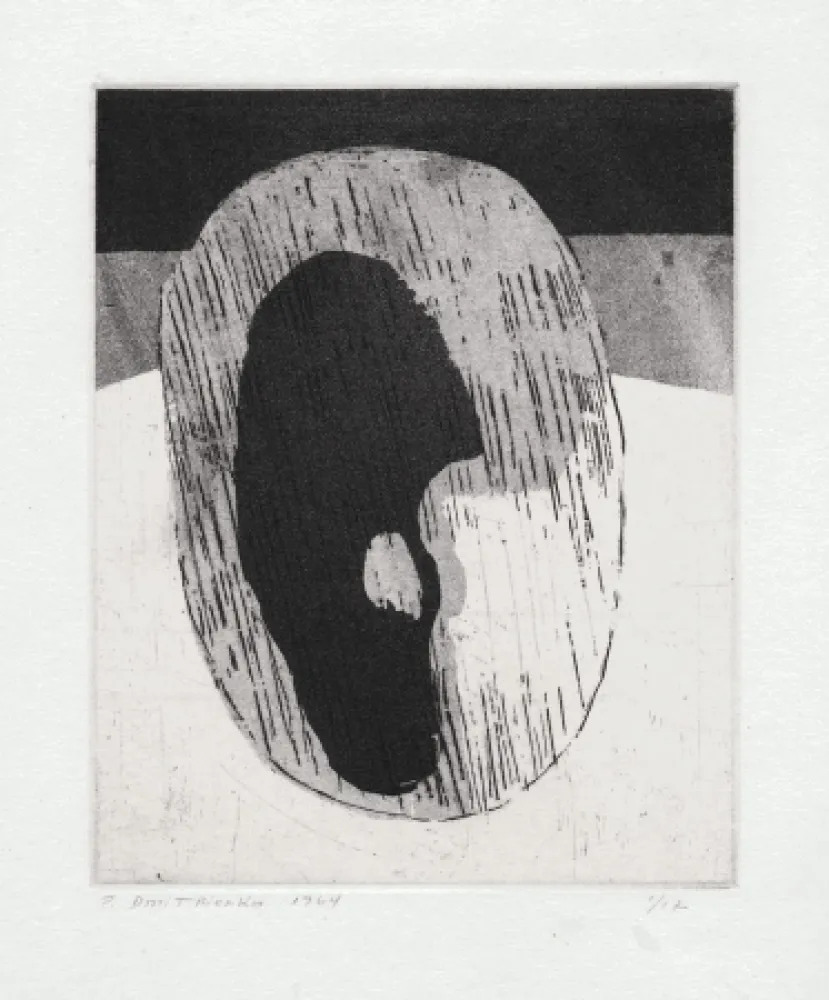 Lithographie Dmitrienko - Ombre I