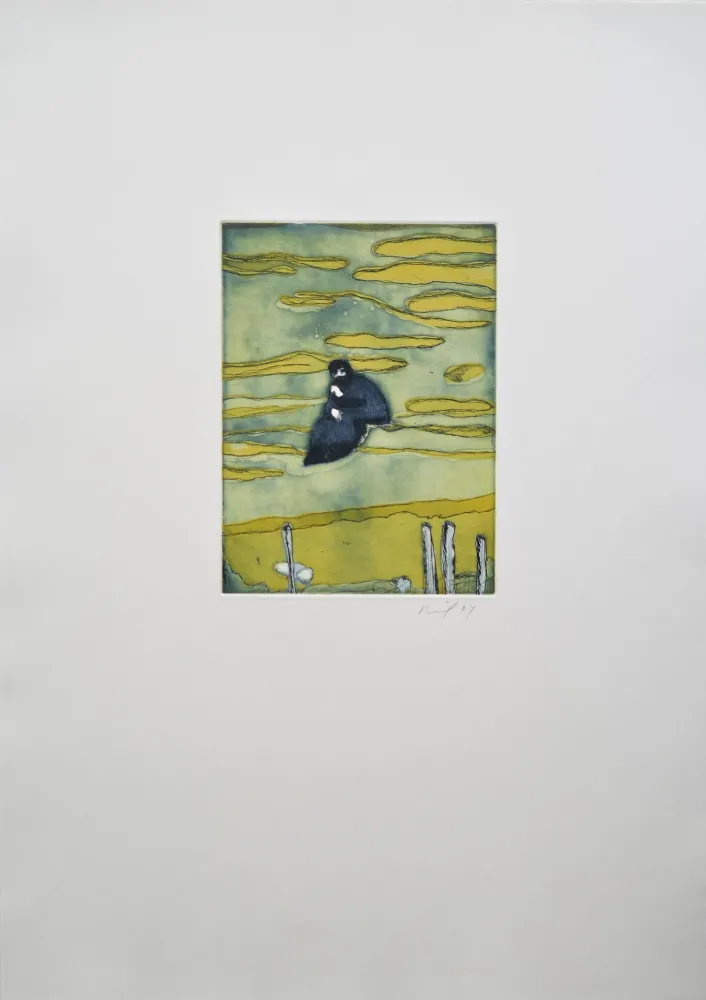 Radierung Und Aquatinta Doig - Boathouse