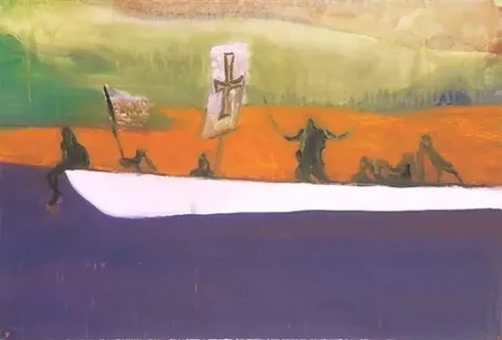 Radierung Doig - CANOE (vers 2008)