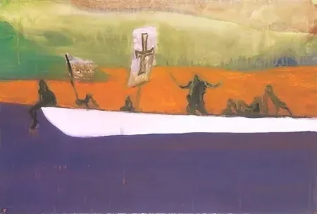 Radierung Doig - CANOE (vers 2008)