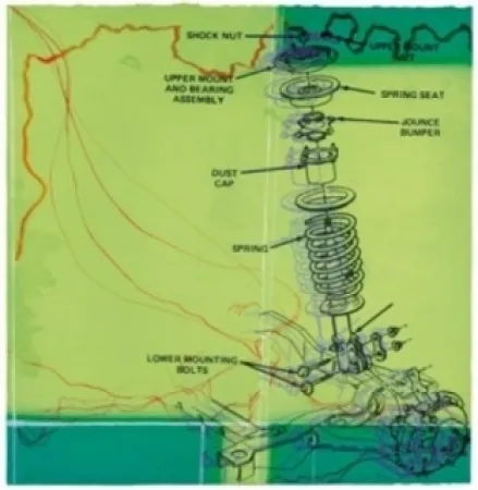 Aquatinta Dona - Steps Into The Elastic Gate III	