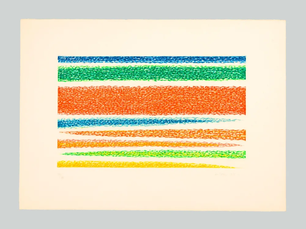 Radierung Und Aquatinta Dorazio - Acquamarina