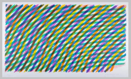 Lithographie Dorazio - Composizione