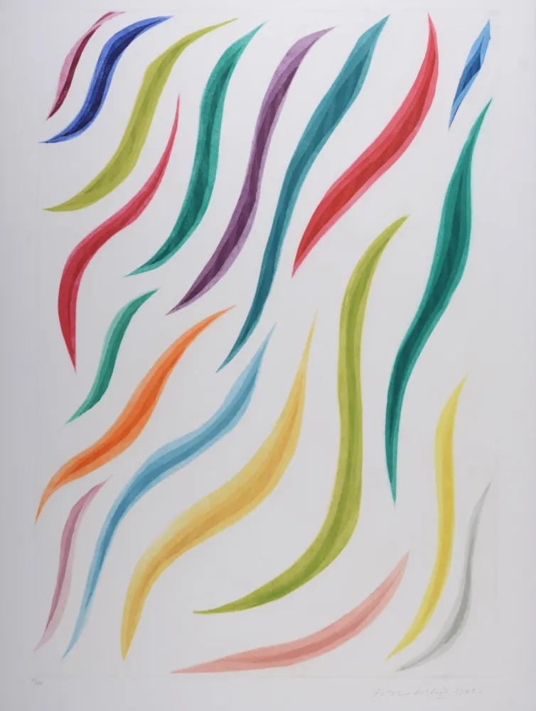 Stich Dorazio - Elogio a Baudelaire #1, 1993 - Hand-signed