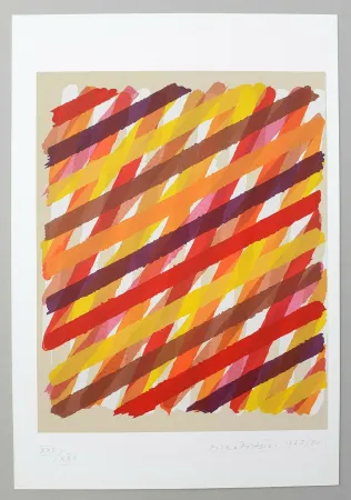 Siebdruck Dorazio - Ex tempore IV