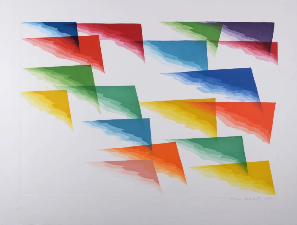 Stich Dorazio - Germania - Europa Unita, 1991 - Hand-signed