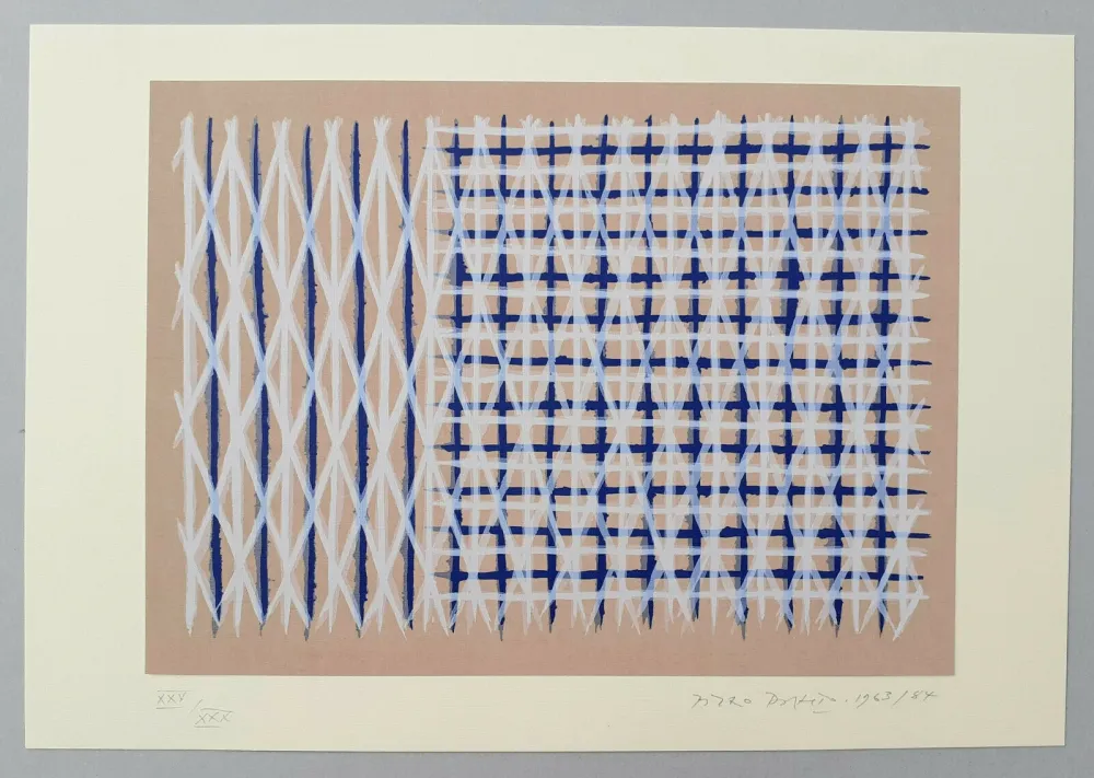 Siebdruck Dorazio - Jeus ècossais VI