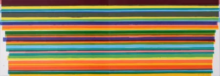 Lithographie Dorazio - Kokkora (#4), 1987 - Hand-signed, Not numbered