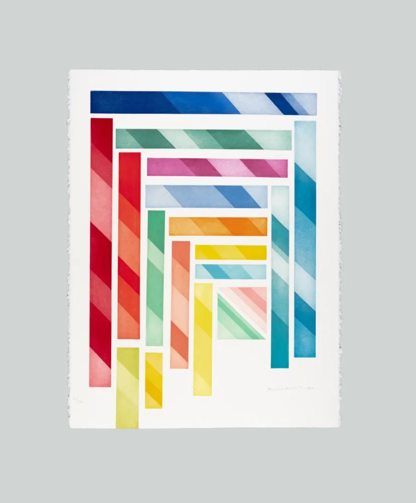 Radierung Und Aquatinta Dorazio - La Grecia