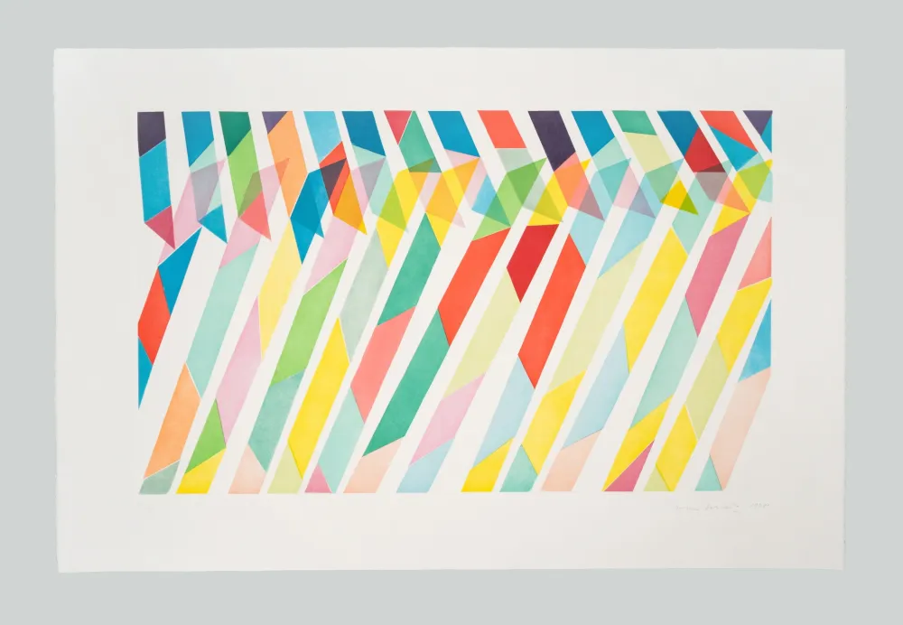 Radierung Und Aquatinta Dorazio - Senza titolo