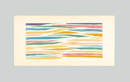 Lithographie Dorazio - Senza titolo