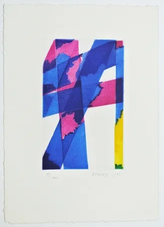 Radierung Und Aquatinta Dorazio - Senza titolo