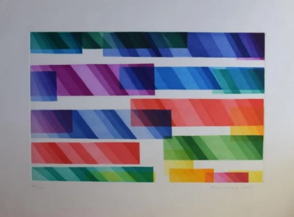 Radierung Und Aquatinta Dorazio - Senza titolo