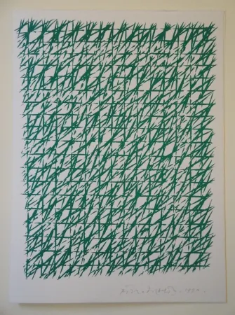 Lithographie Dorazio - Untitled