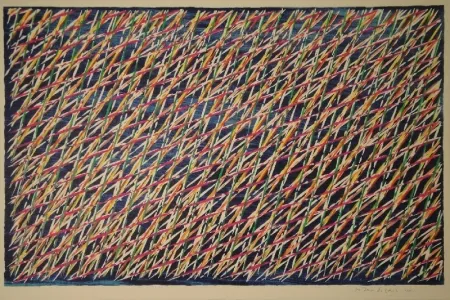 Lithographie Dorazio - Untitled