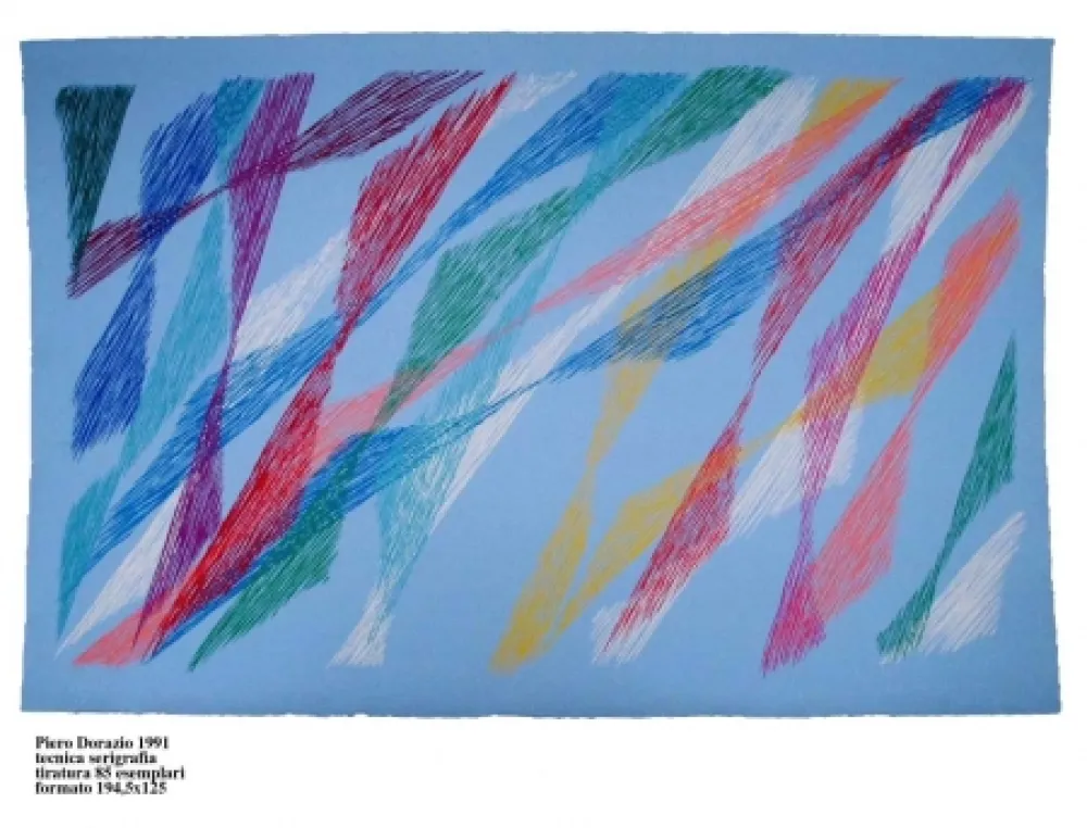 Siebdruck Dorazio - Untitled