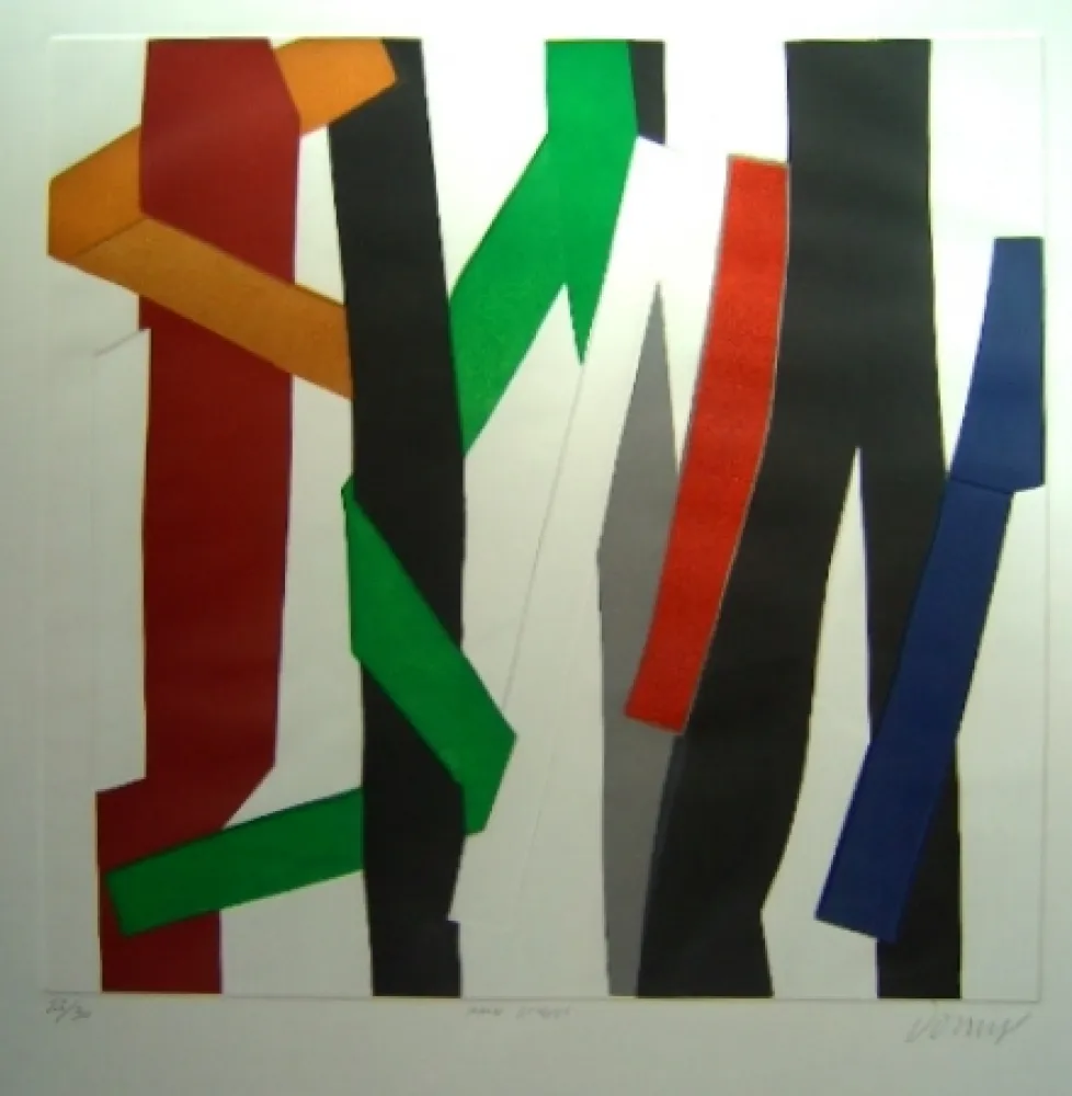 Aquatinta Dorny - Main Street