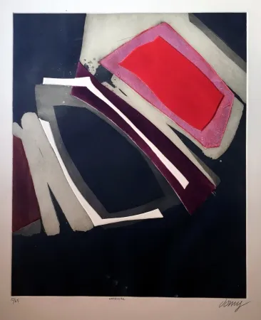 Radierung Und Aquatinta Dorny - Oherville