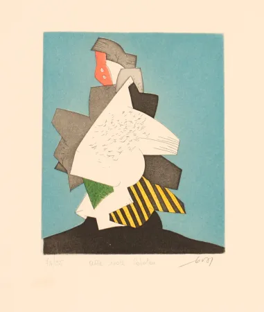 Radierung Dova  - ALLE ISOLE LOFOTEN