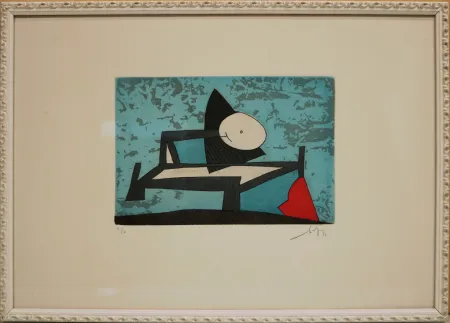 Radierung Und Aquatinta Dova  - L'integrazione