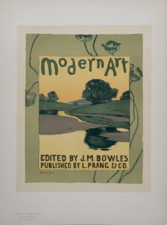 Lithographie Dow - Modern Art, Les Maitres de L’Affiche