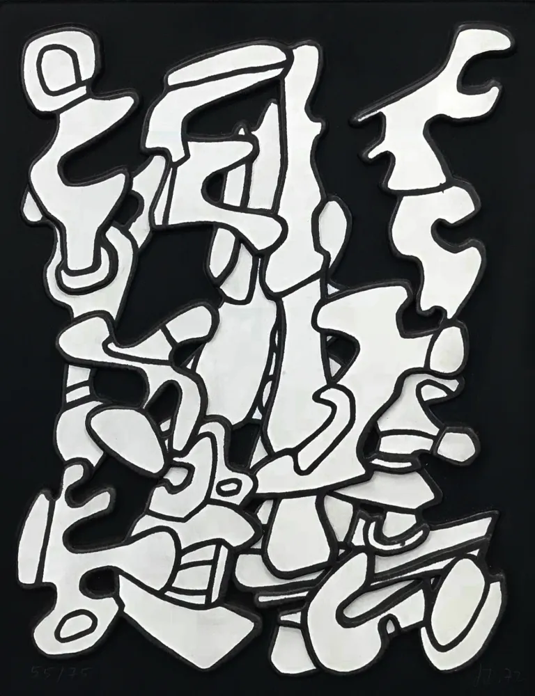 Siebdruck Dubuffet - ARBORESCENSES I
