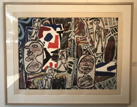 Siebdruck Dubuffet - Faits Memorables I