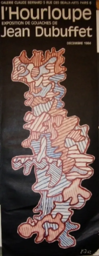 Plakat Dubuffet - Hourloupe