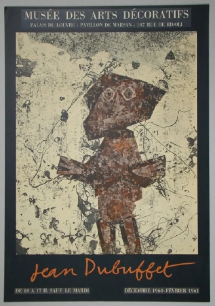 Lithographie Dubuffet - Jean Dubuffet