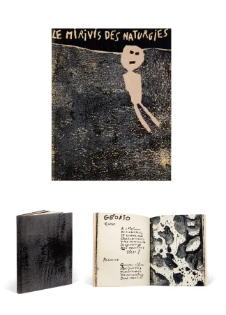 Illustriertes Buch Dubuffet - LE MIRIVIS DES NATURGIES. 16 lithographies originales (1962-1963)