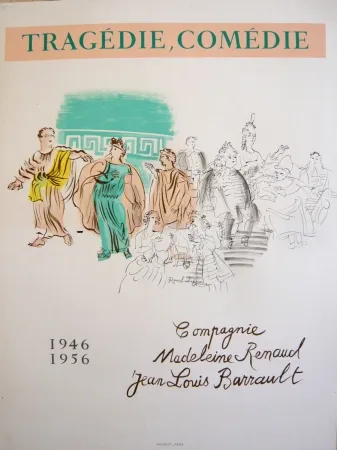 Plakat Dufy - Affiche Tragédie Comédie 