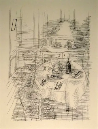 Stich Dufy - La Salle à manger