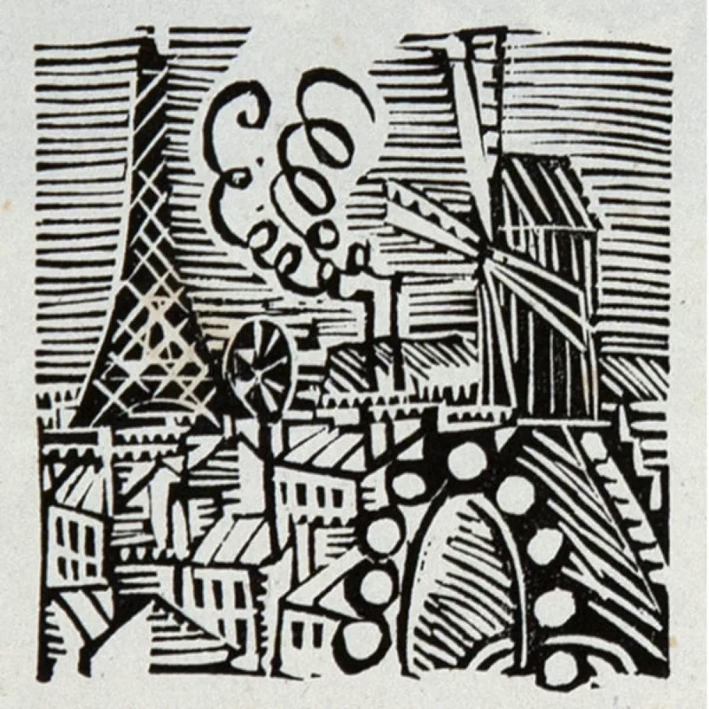 Illustriertes Buch Dufy - Les élégies martiales 