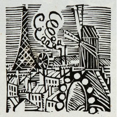 Illustriertes Buch Dufy - Les élégies martiales 