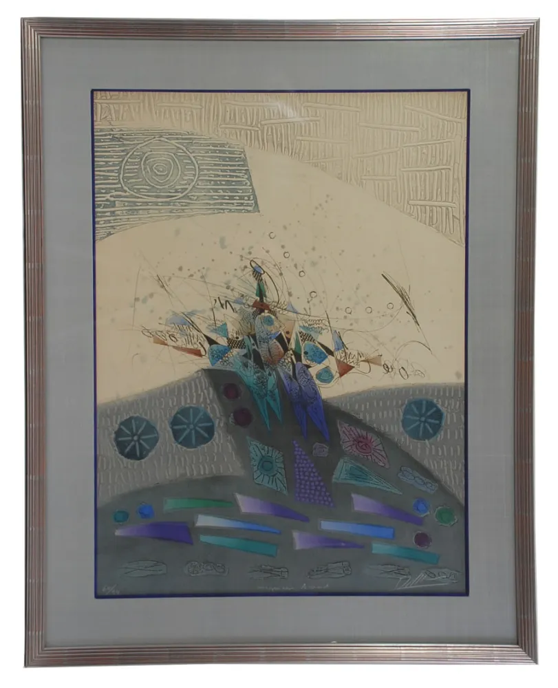 Radierung Dussau - Imaginaire Accord