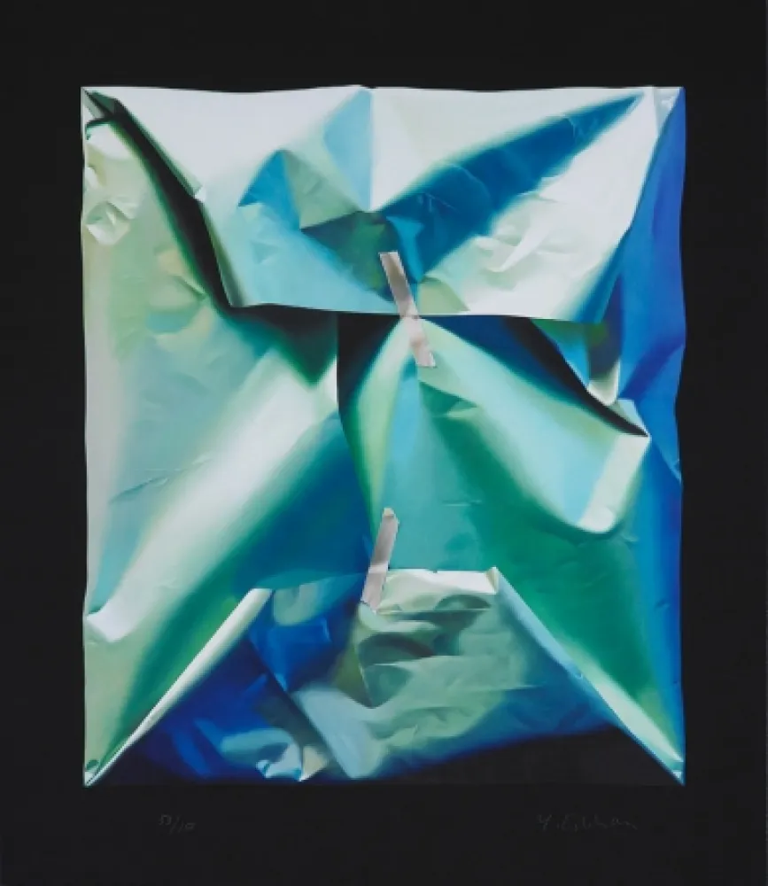 Digitale Druckgrafik Edelmann - The visual Pathway to Green