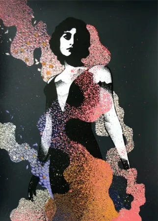 Siebdruck Eelus - Conjuring (hand finished edition)