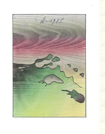 Holzschnitt Eggenschwiler - Cocodrillo