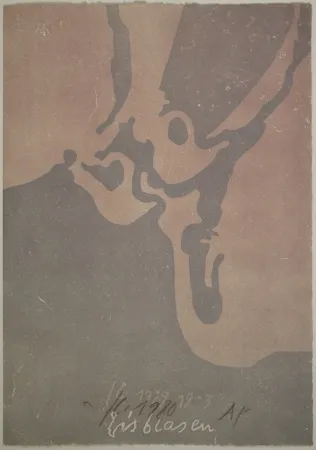 Holzschnitt Eggenschwiler - Eisblasen