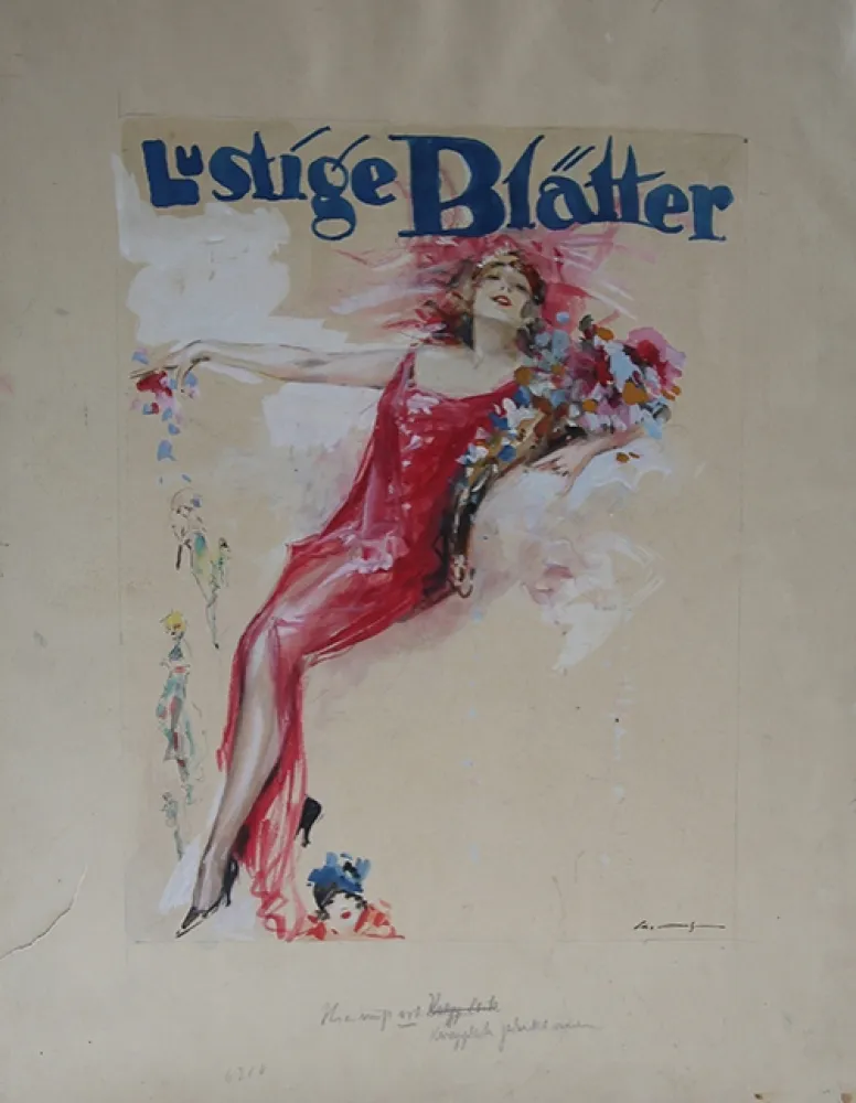 Keine Technische Ehrenberger - Design for cover of ¨Lustige Blätter